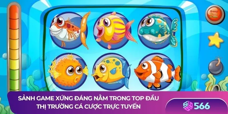 Sảnh game xứng đáng nằm trong top đầu thị trường cá cược trực tuyến